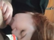 Дала своему парню раком и отсосала на камеру 11/16