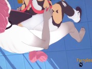 Furry Hentai 3D Yiff - Orgy Furry in a Classroom 11/16