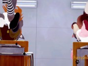 Furry Hentai 3D Yiff - Orgy Furry in a Classroom 14/16