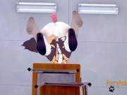 Furry Hentai 3D Yiff - Orgy Furry in a Classroom 16/16