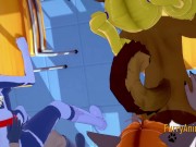 Furry Hentai 3D Yiff - Orgy Furry in a Classroom 9/16