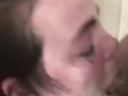 Extreme Throatfucking Cock with Spit 5/16