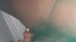 daddy caught me playing with my little clit last night.
