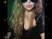 Playing with my new toy in my new uniform. 2/16