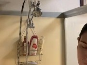 Hot babe suds up in shower 9/16