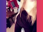 Pussy flashing on a Snapchat filter 15/16
