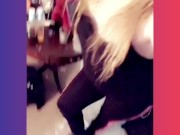 Pussy flashing on a Snapchat filter 16/16