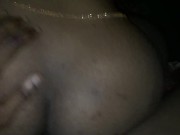 Big ass African teen bouncing on my dick after a party 10/16