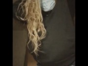 Wearing my boyfriend's ugly as hoodie and my denim shorts to turn you on. 8/16