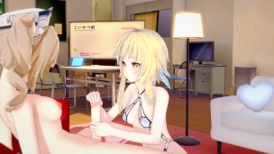 Futa Barbara fuck Lumine[Genshin Impact] — 3D HENTAI