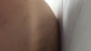 quick anal play in the shower