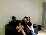 CON MI MAQUILLADORA NOS COJIMOS A DOS AMIGUITOS DE MI HIJASTRO HERMOSA FIESTITA, la mejor puta 2/16