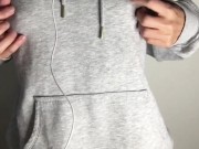 【素人 寝る前チクニー】おっぱいとちくびを気持ちよくしてからベッドに入ります(声と雑音多め) Japanese nipple massage amateur bed 3/16