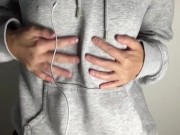 【素人 寝る前チクニー】おっぱいとちくびを気持ちよくしてからベッドに入ります(声と雑音多め) Japanese nipple massage amateur bed 4/16