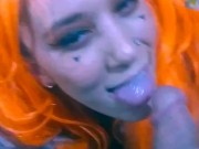 Ahegao Sloppy Blowjob 5/16