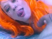 Ahegao Sloppy Blowjob 7/16