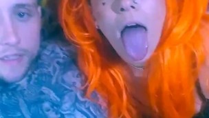 Ahegao Sloppy Blowjob