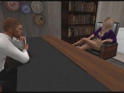 Pantyhose Fetish Sex at the Office 1/16