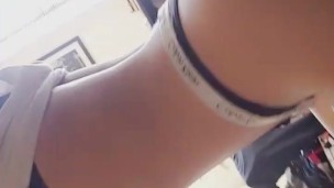Teen loves showing off body on Snapchat