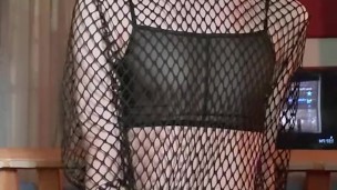 Cute sissy solo anal