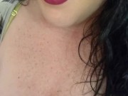 Bbw jiggling titties, you know you wanna see more ;) 