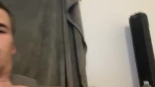 Strip tease and masturbation cum on myself