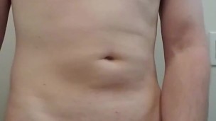 Getting my Thick Cock Hard and Having a Good Cum in the Shower - BigWBoy1223