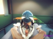 Evangelion Hentai 3D - Rei Jerk off Shinji and cum in her face 16/16