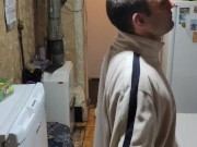 Cooking dinner. 10/16