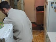 Cooking dinner. 6/16