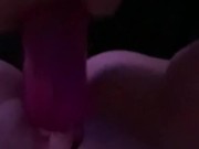 A quick cum with a 18in dildo 6/16