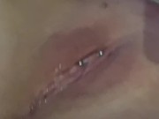 Watch my pussy drip as I vibrate on my clit 1/16