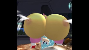 Amy and Sonic OC Cock Ride
