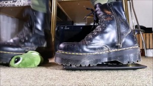 Laptop Crushing with Doc Martens Boots (Trailer)
