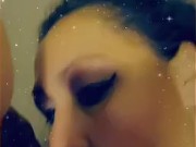 Amateur Native American deep throat 3/16