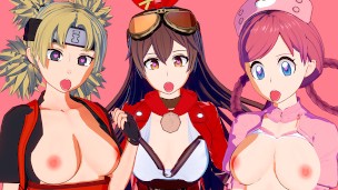 ANIME CREAMPIE COMPILATION (Feat. Genshin Impact, Pokemon and Naruto)