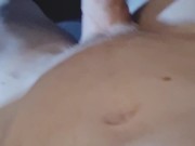 AMATEUR COUPLE first ever homemade video FACIAL ENDING 10/16