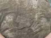 Naughty Piss Slut Soaks a towel with a very full bladder 3/16