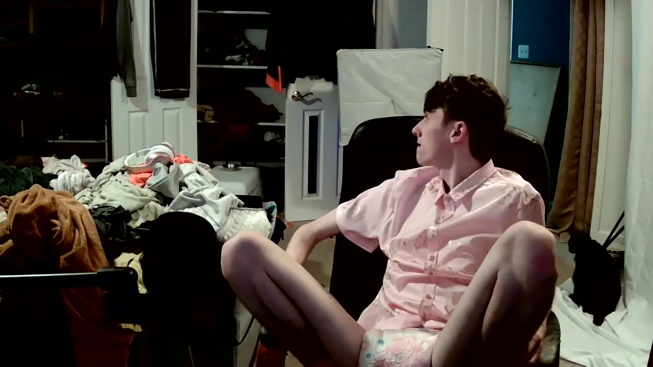 Twimk Caught in Sissy Diaper by Professor - Free Sex Video - RedTube
