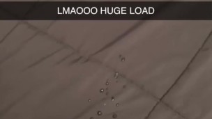 HUGE CUMSHOT! MONSTER 8 INCH COCK BLASTS HUGE LOAD OF CUM (SNAPCHAT POV) BIG WHITE DICK