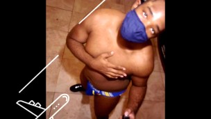 CUM PLAY BIG SEX BLACK JOCK