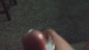 I had to let one go. Watch me get hard and cum!!