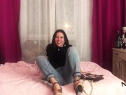 Hot Minx Lesbian Sex And Orgasm from Pussy Licking And Vibrators After The Club 1/16