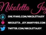 Nikoletta shows her holes 15/16