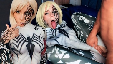 Anti-Venom Deep Sucking and Sensual Fucking - Cosplay