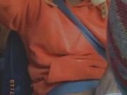 Black teen edging in car