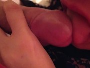 I give him a head till he cums in my mouth and swallow 6/16