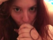 Worshipping Daddy's Cock