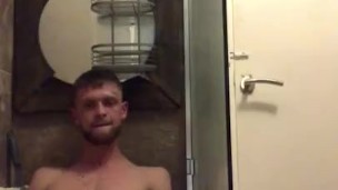 BRITISH SCALLY LAD IN BATH AronBainXXX