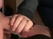 Pompino da mia moglie incinta con venuta sulle tette  14/16